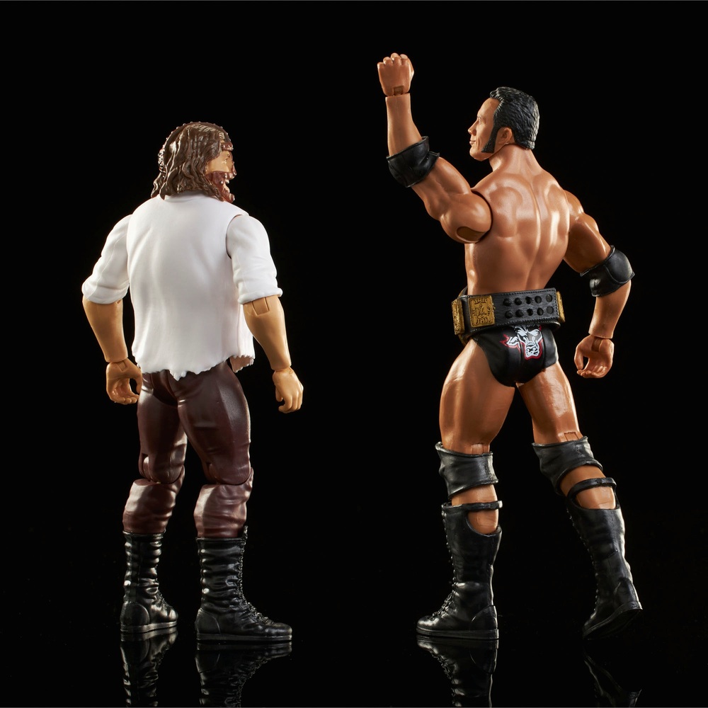 WWE Championship Showdown Mankind vs. The Rock Actionfiguren-2er-Pack