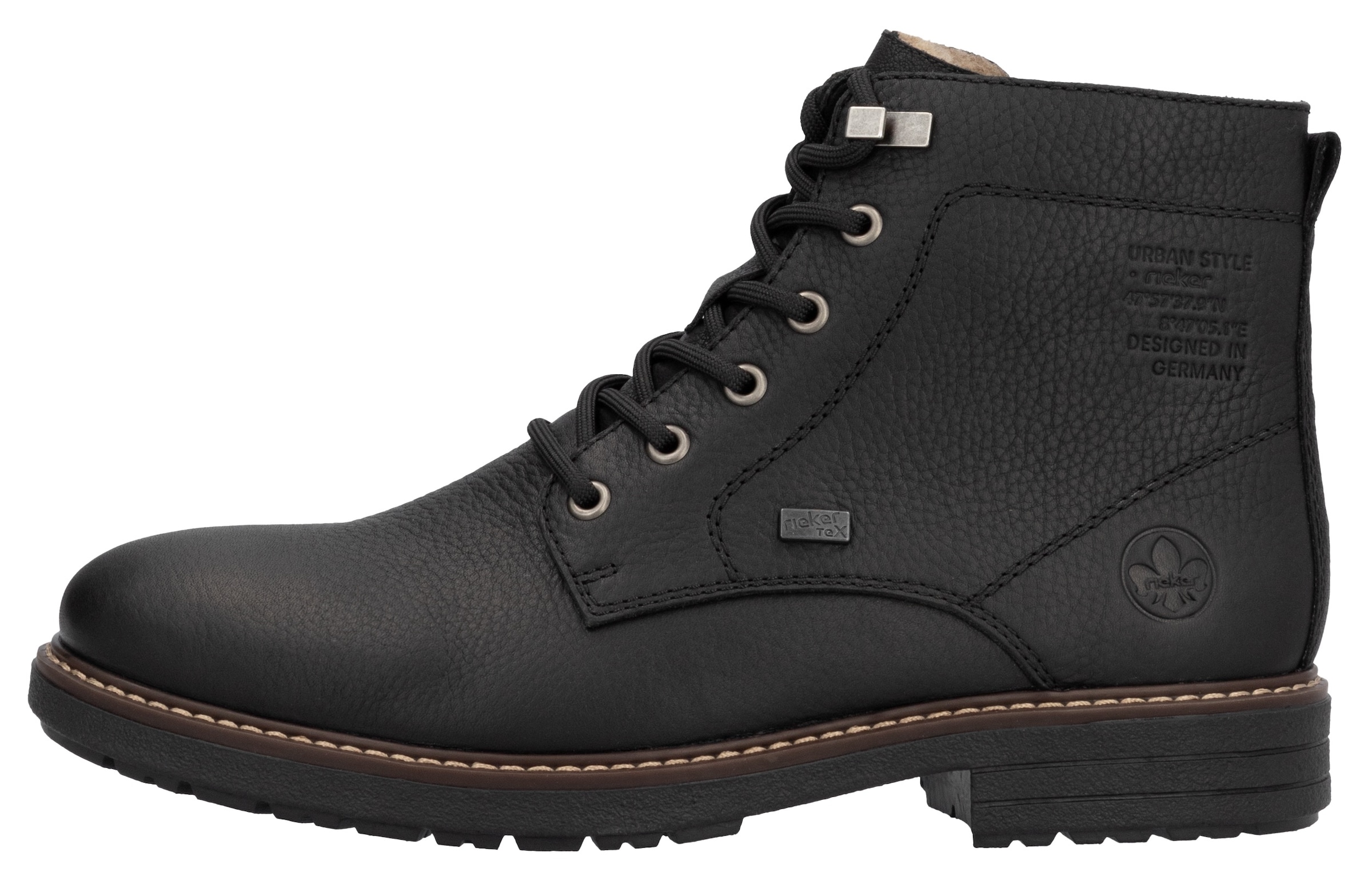 Rieker Winterstiefelette  , Urban-Stiefelette, Winterboots mit wasserabweisender TEX-Membran