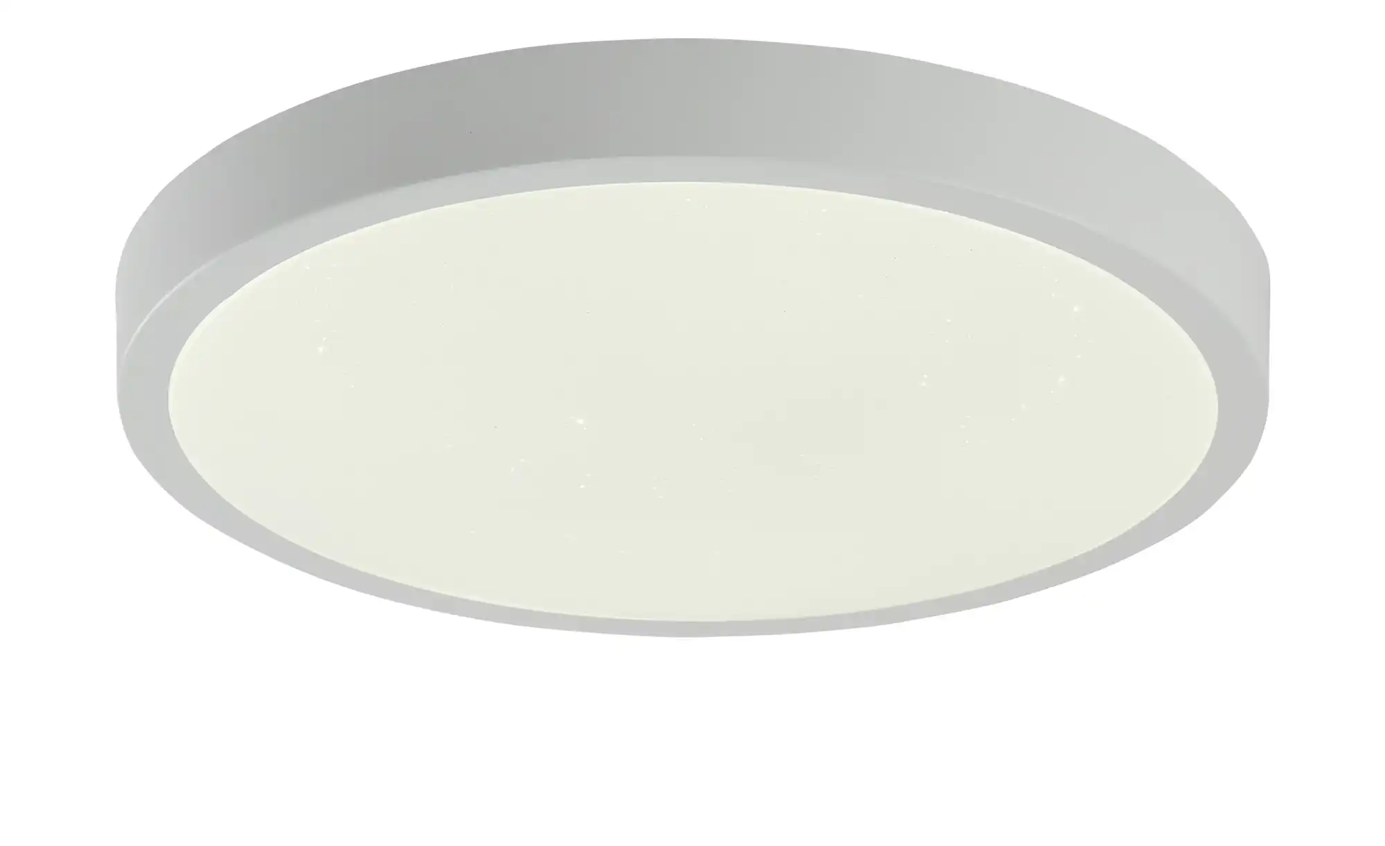 KHG LED-Deckenleuchte, weiß mit Sterneneffekt