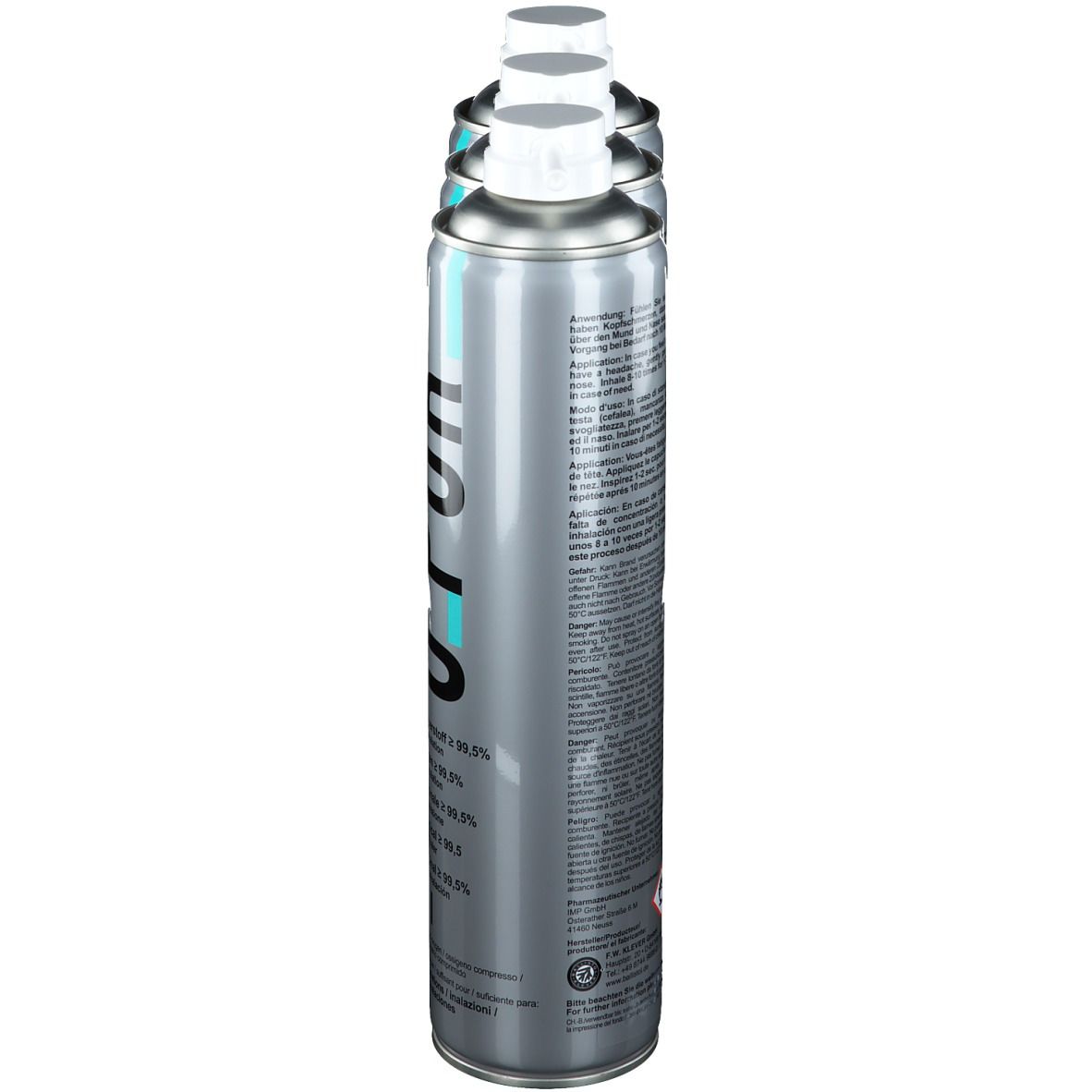 O PUR® Sauerstoffdose für Maske