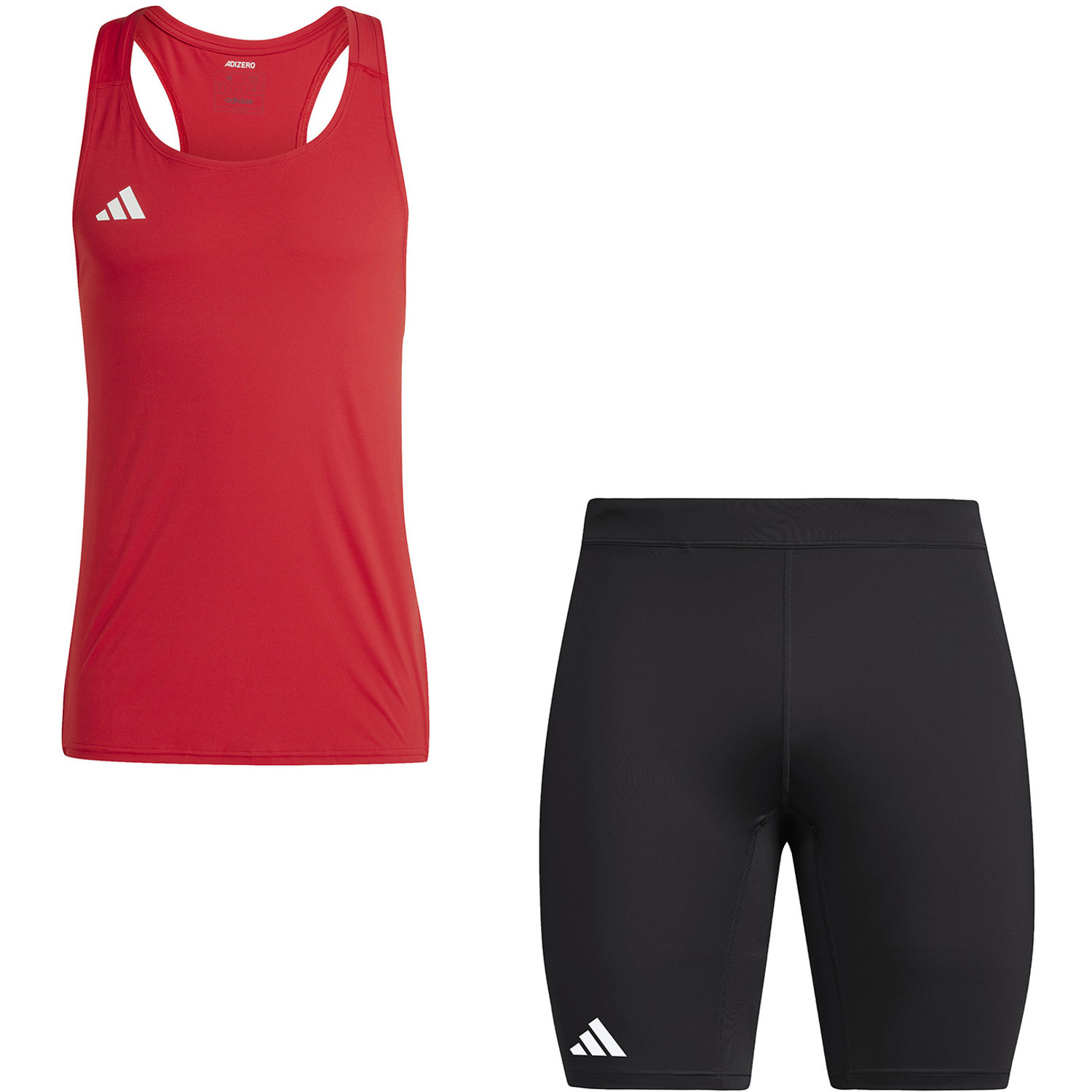 adidas Adizero Singlet Korte Legging Set Heren