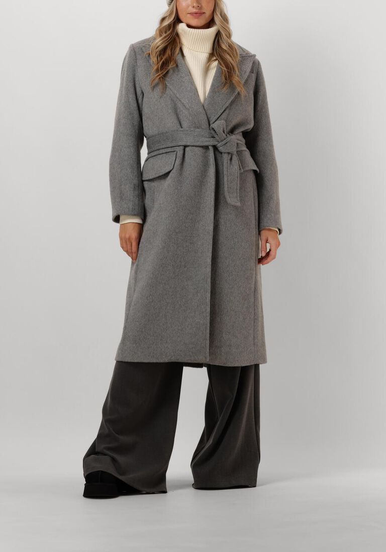 grijze co'couture mantel harry coat