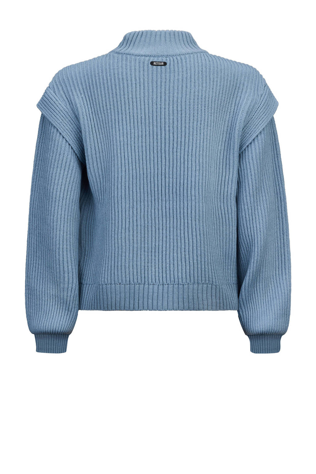 Retour Jeans gebreide trui blauw