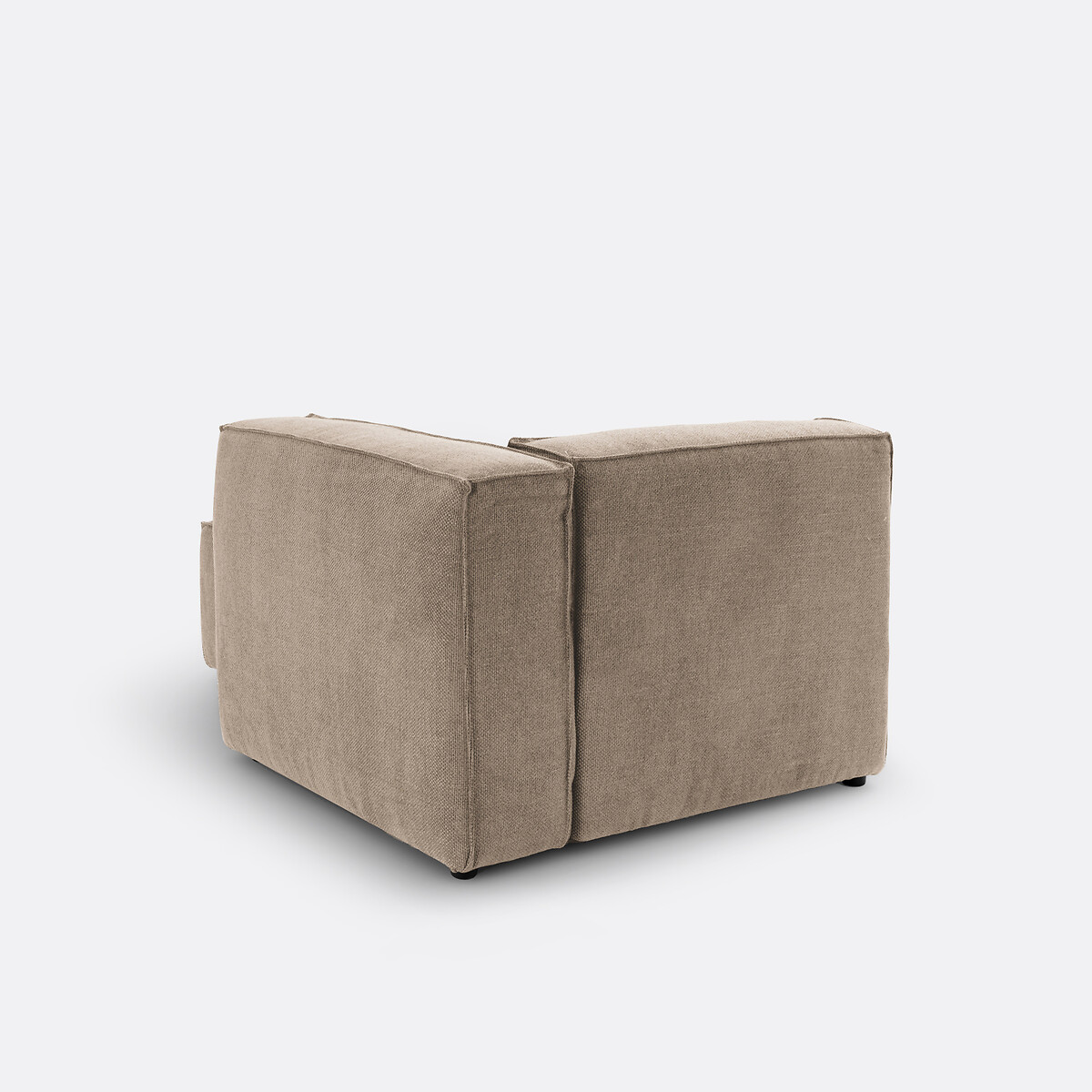 LA REDOUTE INTERIORS<br>Poltrona modular em tecido texturizado, Seven