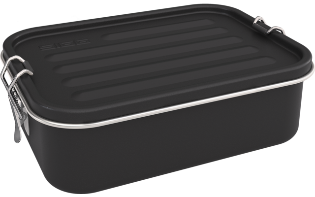 SIGG Gemstone Box Edelstahl Brotdose auslaufsicher 19,3 x 14,3 x 6,4 cm