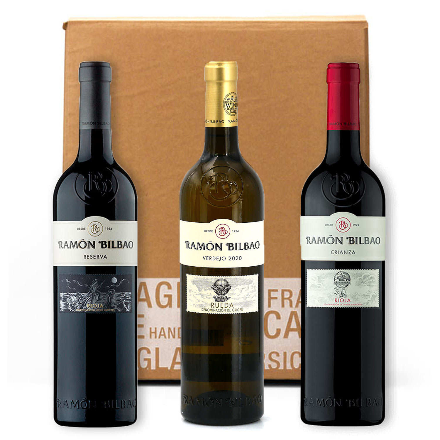 Box découverte 3 vins espagnols