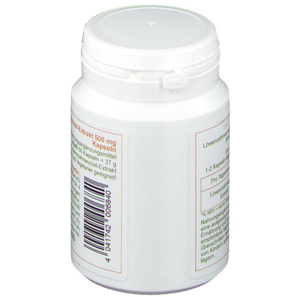 SinoPlaSan Löwenzahnwurzel-Extrakt 500 mg