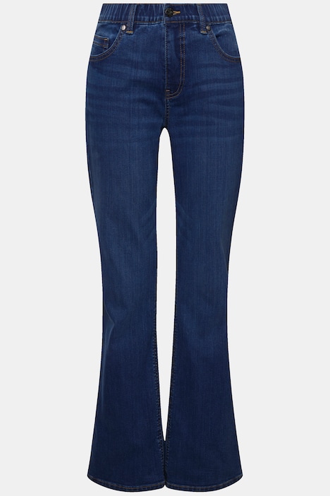 Bootcut-Jeans Marie, weites Bein, 5-Pocket-Schnitt