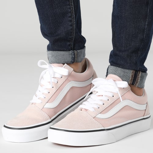 Baskets Femme Old Skool 5UFBQL1 Color Theory Rose Smoke