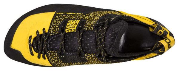 Chaussons d'escalade La Sportiva Katana Laces Jaune Homme