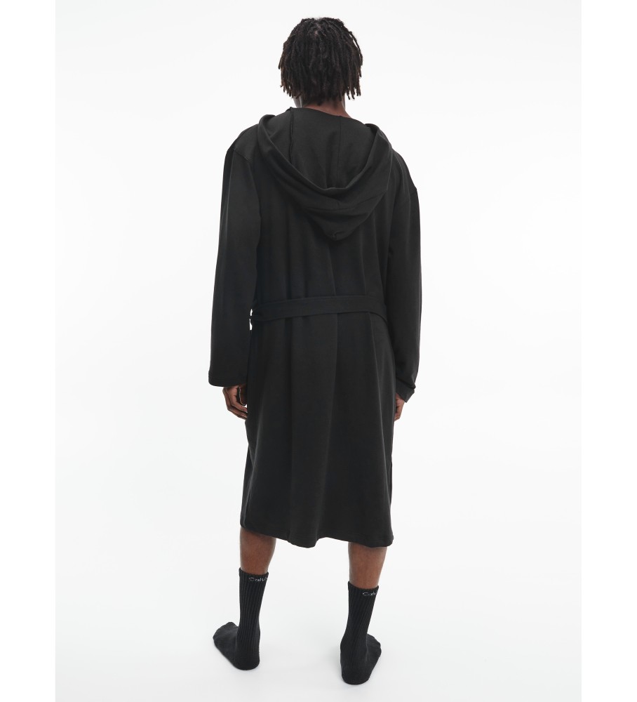 Roupão de banho preto Calvin Klein Homewear