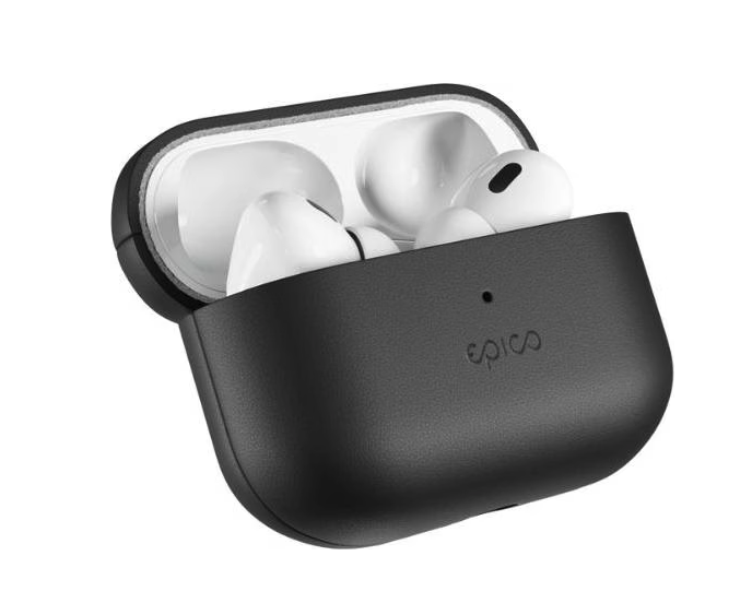 AirPods Pro 2 / AirPods Pro Echtleder Hülle (9911131300038) - Schwarz