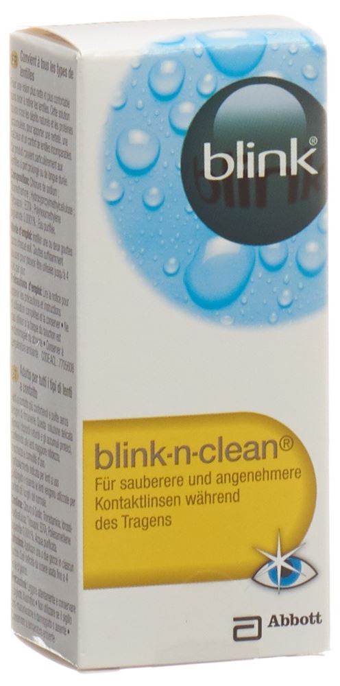 BLINK Blink-N-Clean<br>15 ml, Flasche, Augentropfen, Lösung