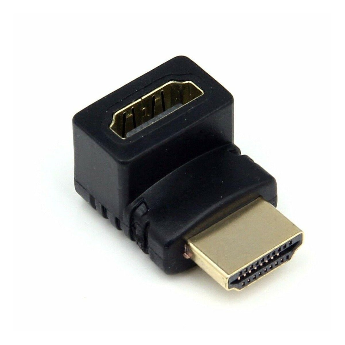 NÖRDIC vinklet HDMI 4K adapter mann til kvinnelige 90 grader