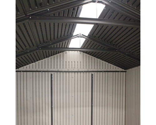LIFETIME Project Factory tuinhuis met vloer, 214,5 x 213,5 cm, antraciet