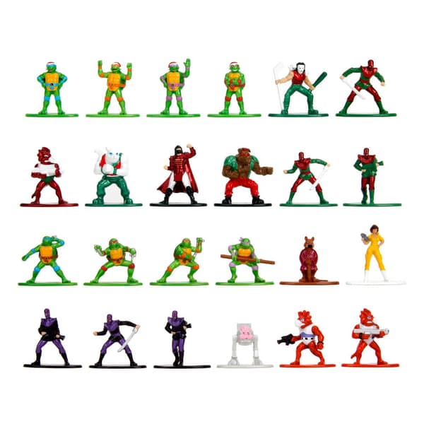 Teenage Mutant Ninja Turtles Battle Diecast Mini Figures Julekalender 2024