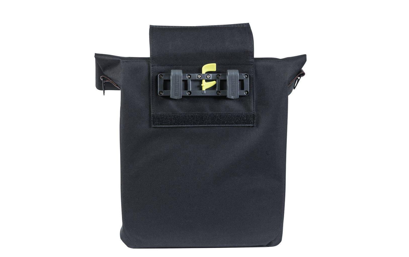 Fahrradtasche City ShopperGepäckträgertasche, Schwarz