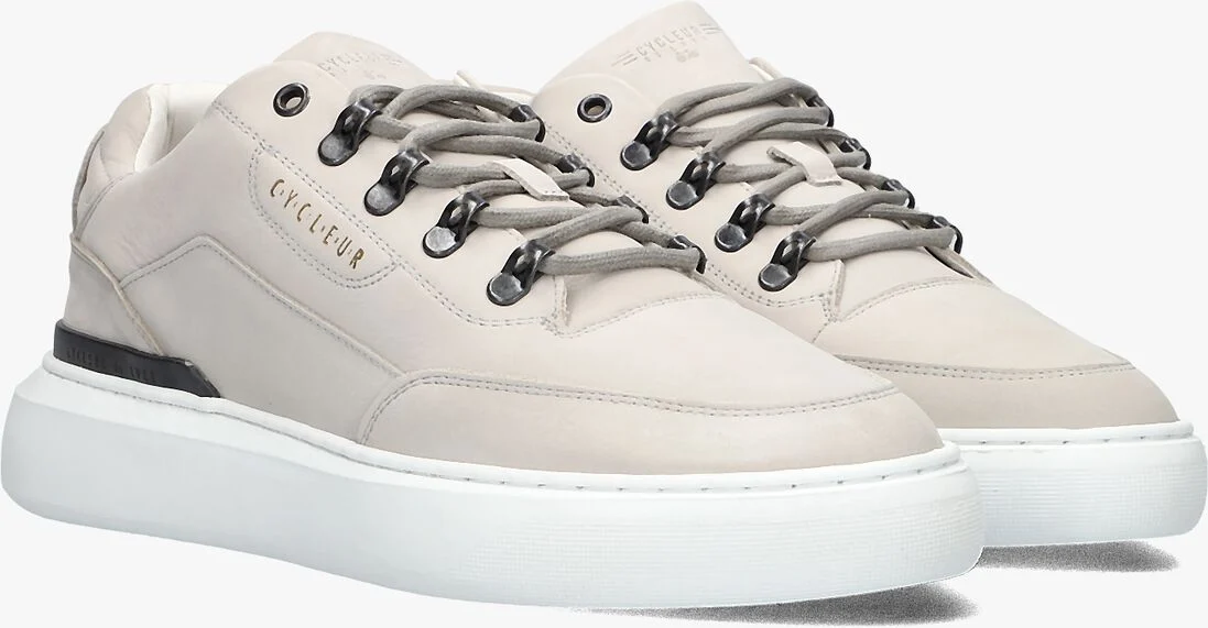 CYCLEUR DE LUXE grijze cycleur de luxe lage sneakers limit