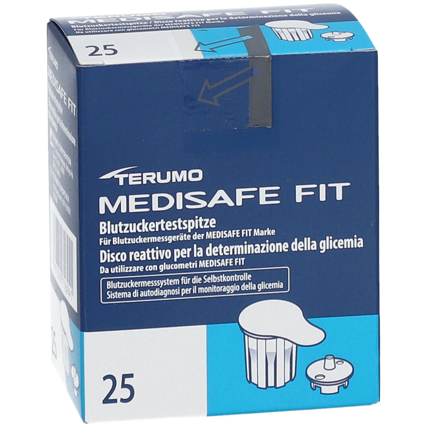 TERUMO Medisafe® FIT Blutzuckertestspitzen