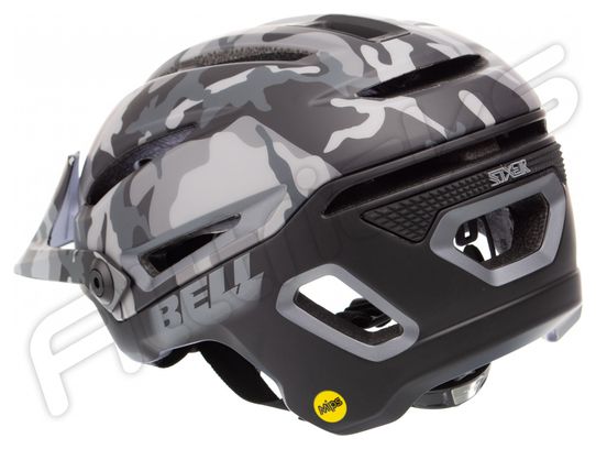 Casque Bell Sixer Mips Noir Gris Camo