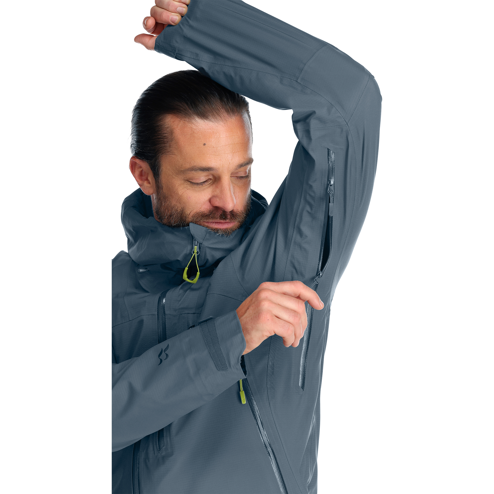 RAB Firewall Hardshelljacke Herren orion blue