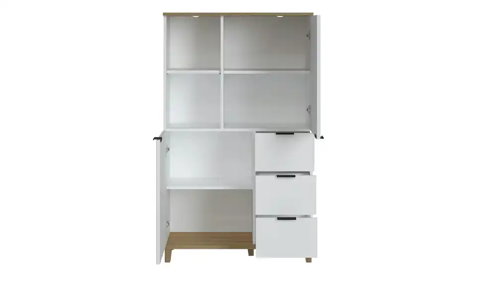 Highboard Plissee