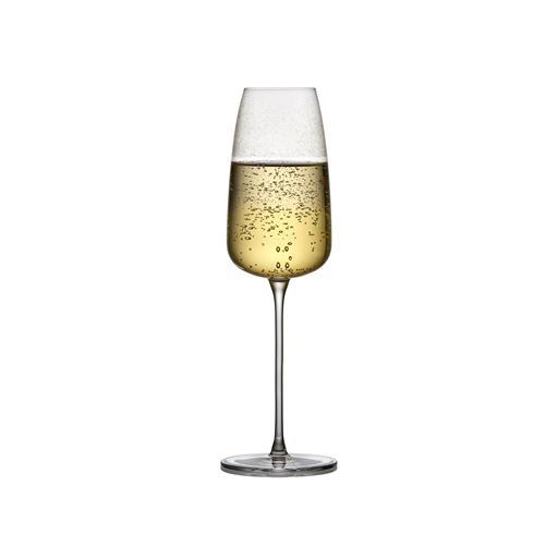 Lyngby Glas Veneto 2-pak Champagneglas, Klar, 36 cl