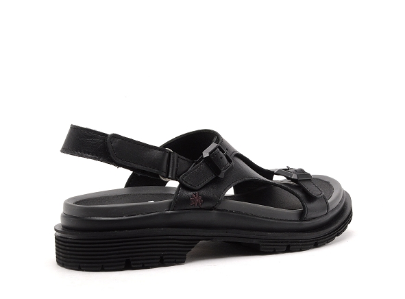 Art nu pieds plats femme 1551 binnighan noir