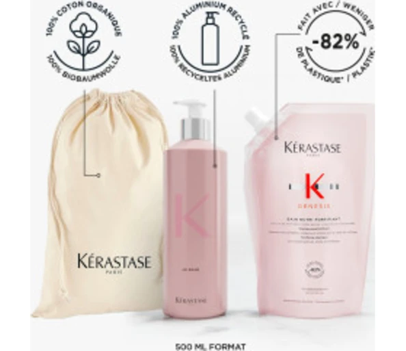 Kérastase Genesis nachfüllbare Aluminiumflasche
