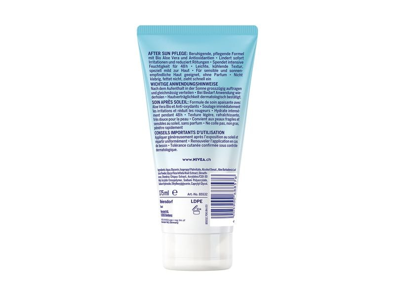 NIVEA SUN After Sun After Sun Sensitive SOS Tube Sensitive Intensive Feuchtigkeit nach dem Sonnenbaden