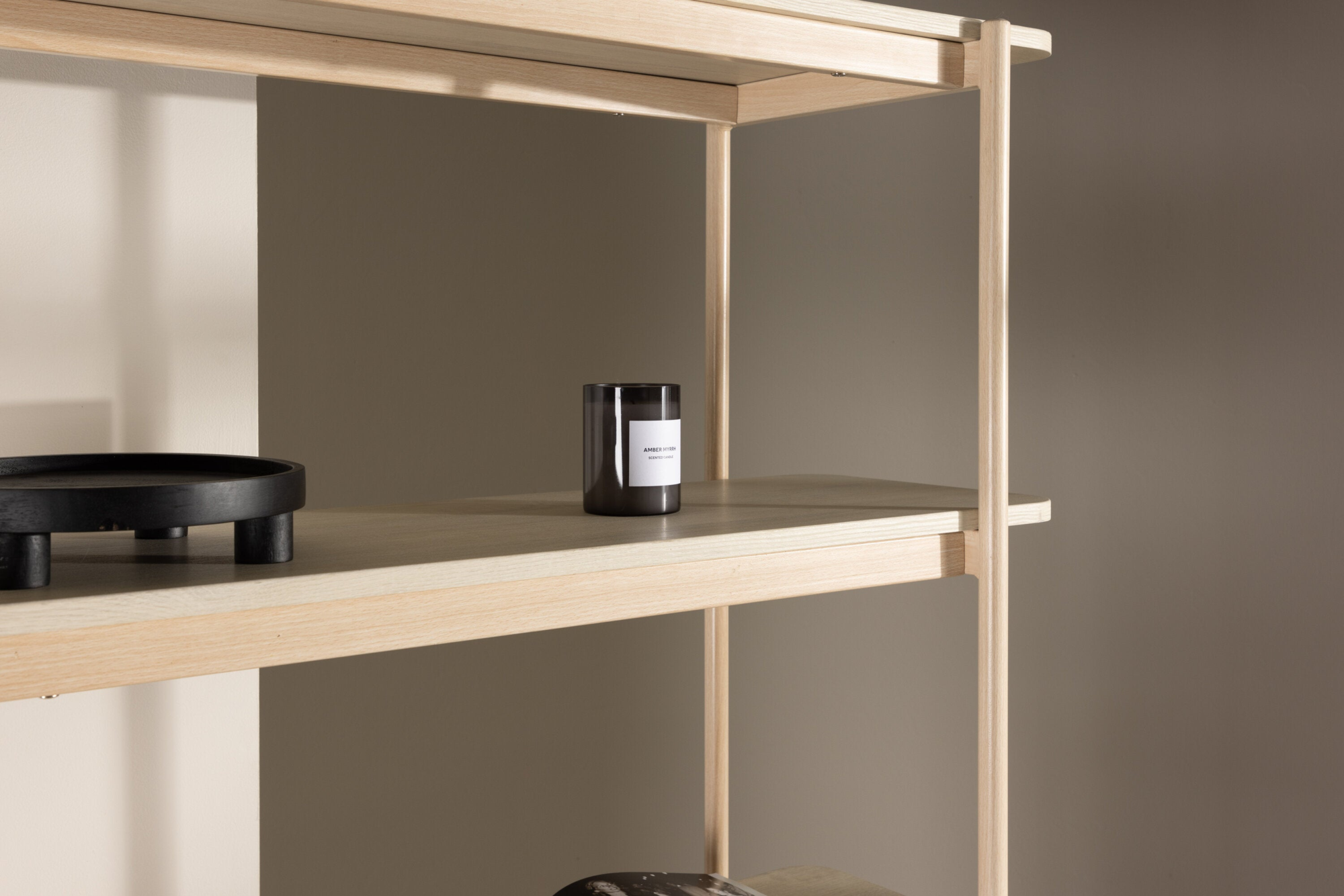 Nuku Open Kast 190cm - Licht Eiken