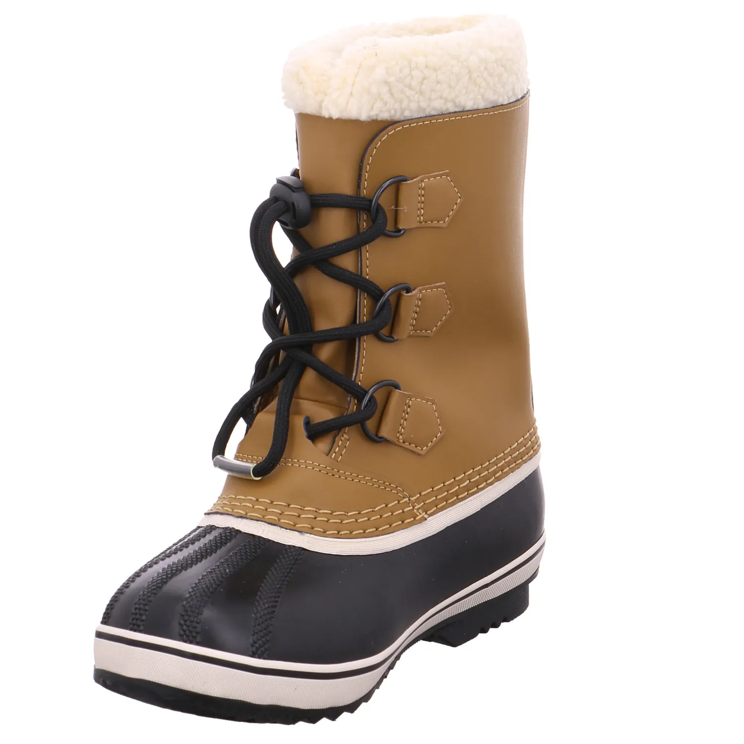 SOREL Kinder-Snowboot Cognac Leder  Schneestiefel