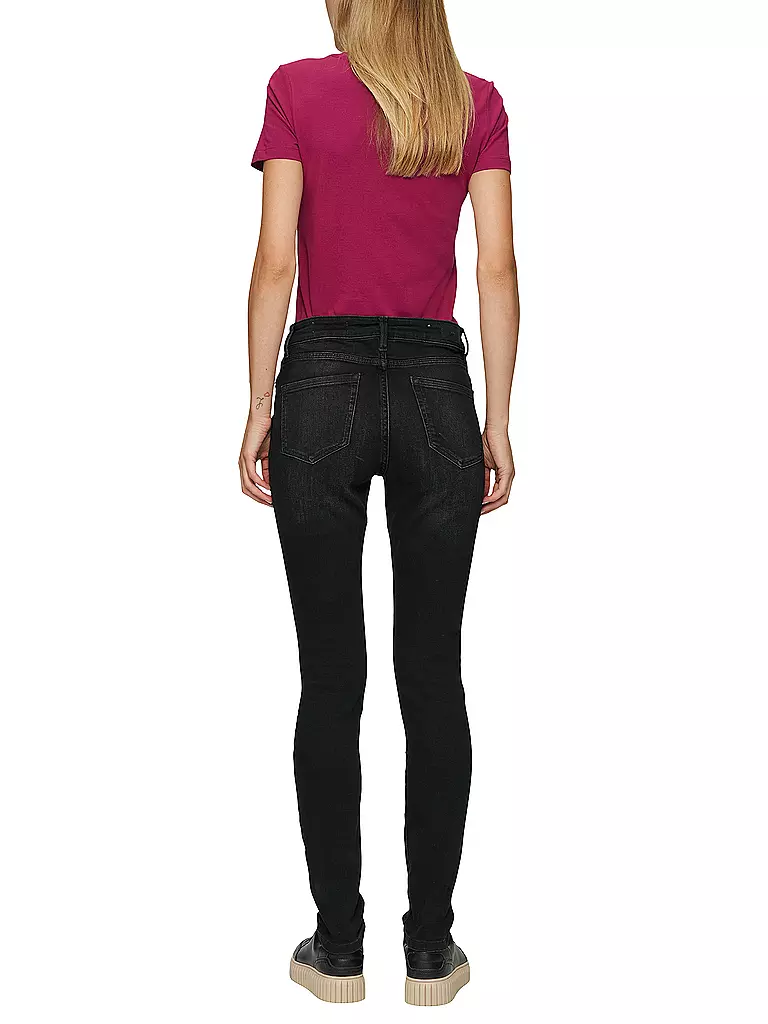 S.OLIVER Jeans Slim Fit schwarz