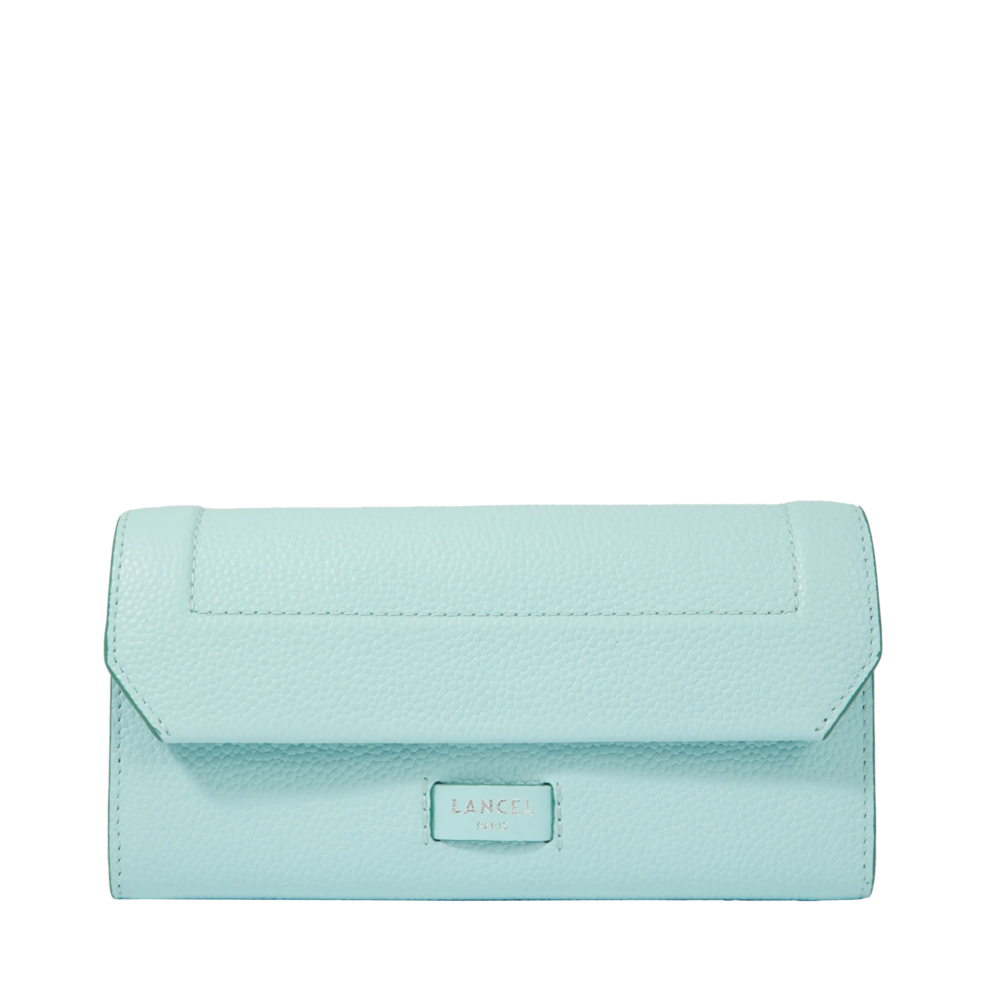 Compact wallet Ninon de Lancel-Menthe/Emeraude