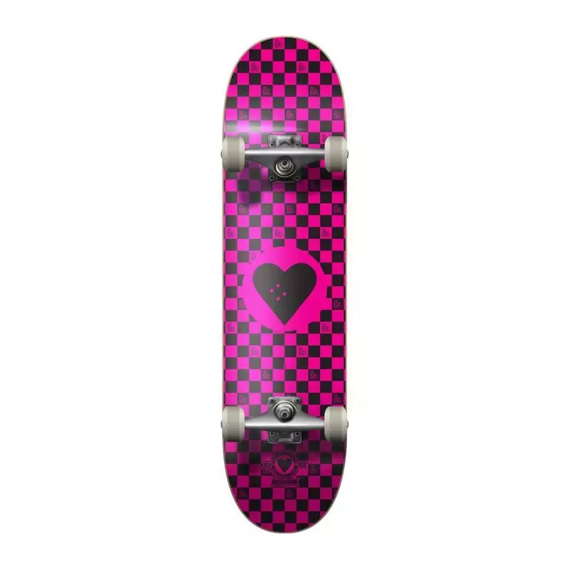Skate HEART SUPPLY Round Logo Checks 7.75