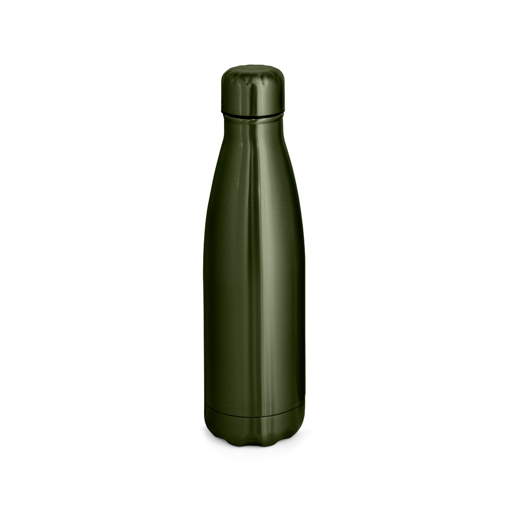 hi!dea 94335 - Gourde en acier inoxydable, finition métallique mate 510 ml