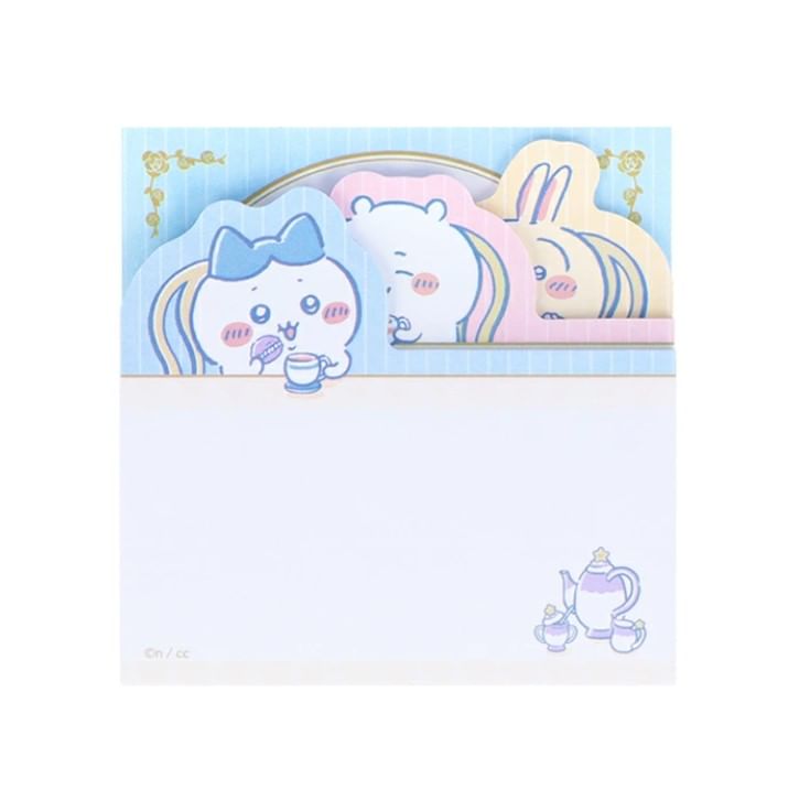 Sun-Star Stationery - Chiikawa Die-cut Tack Memo Pad (Tea Time Type A)