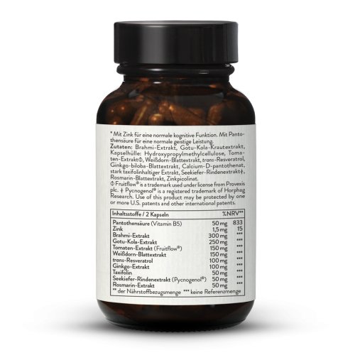 Sunday Natural Products  Brain Flow Komplex