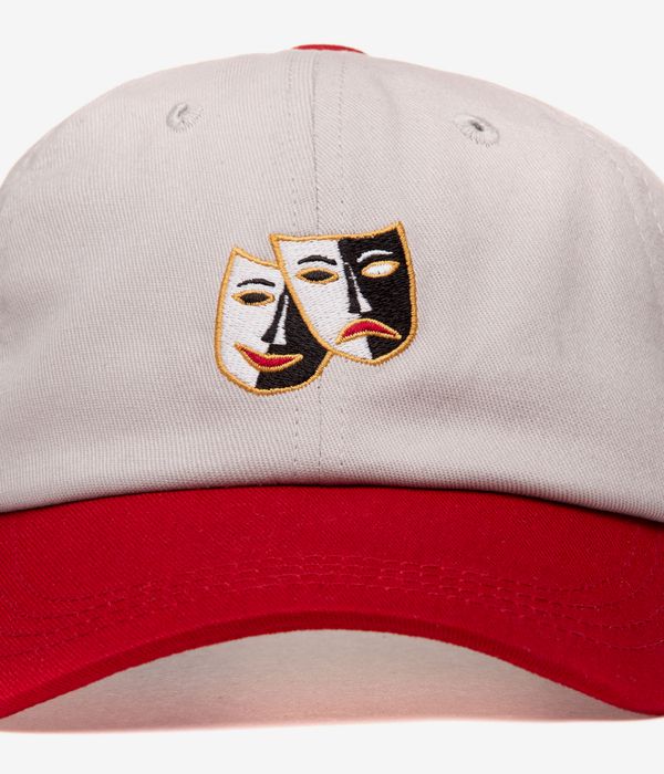 Antix Teatrum Dad Cap (grey red)