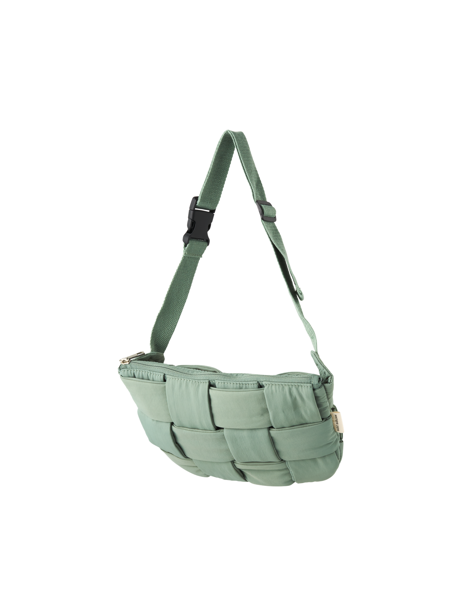 Bæltetaske  | Nylon/polyesterfyld. 5 x 19 x 17 cm.  | Moss Green