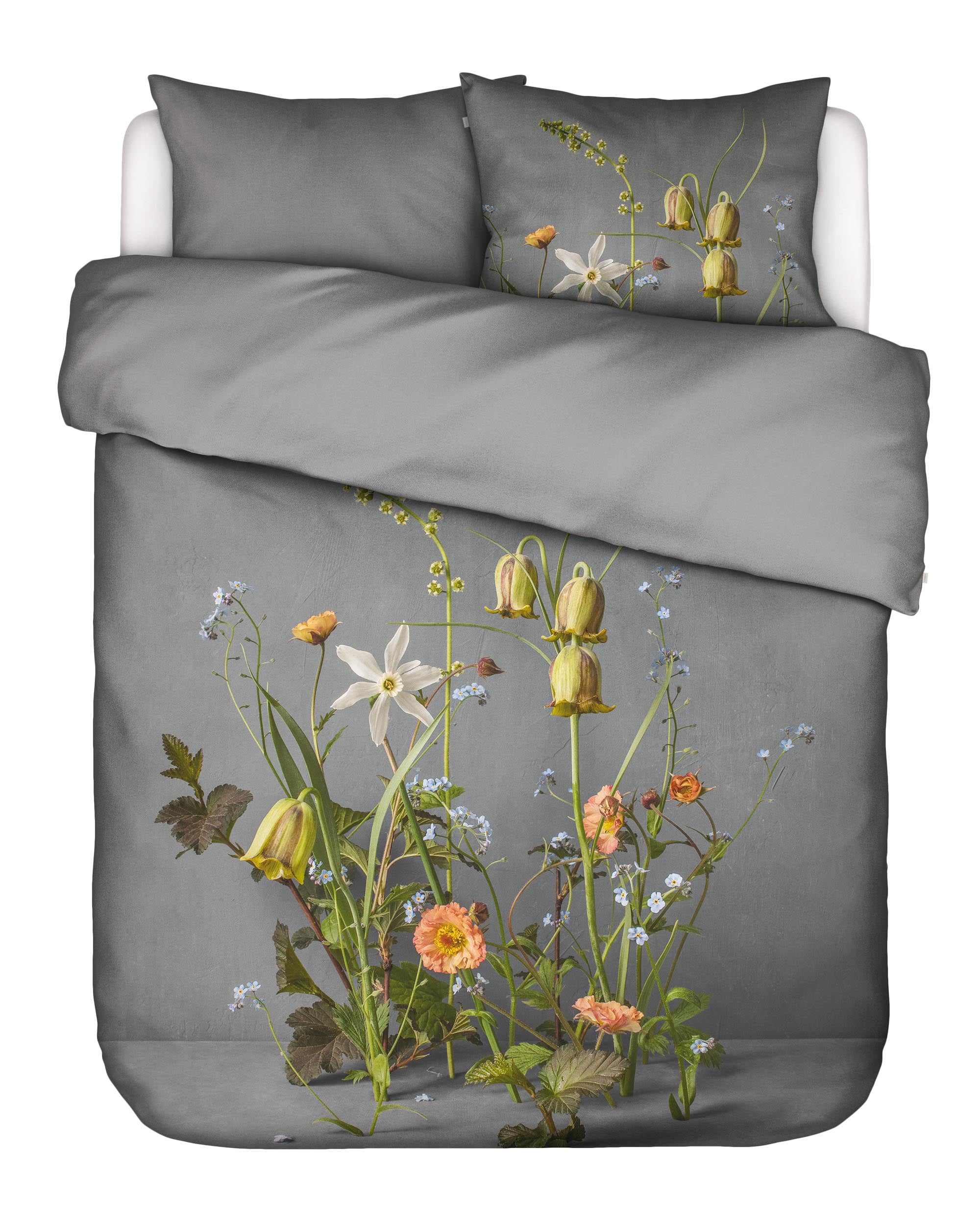 Essenza Ficaria Dekbedovertrek 240 x 220|220 cm - Grijs
