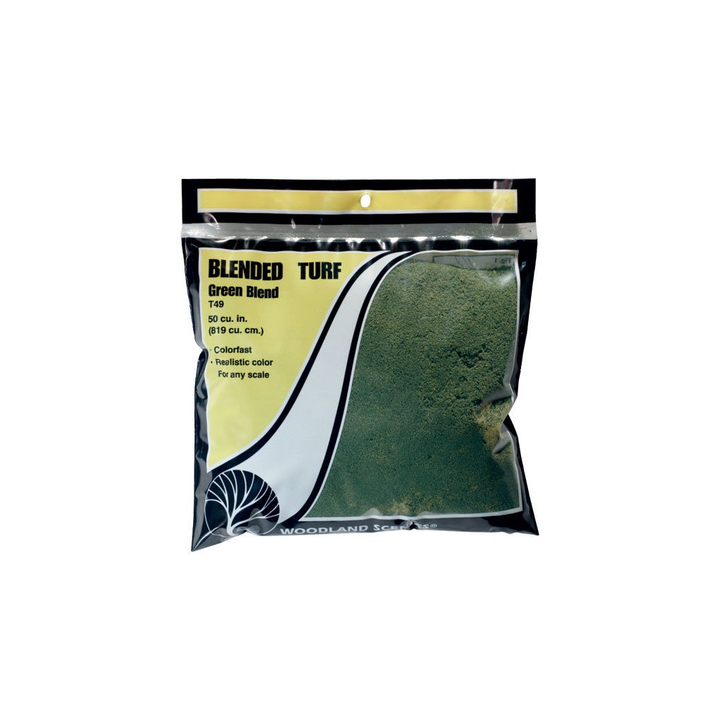 Woodland Scenics - Flocage en Sachet Green Blend