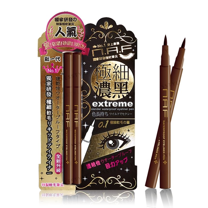 NAF - Extreme Slender Waterproof Eyeliner Pen