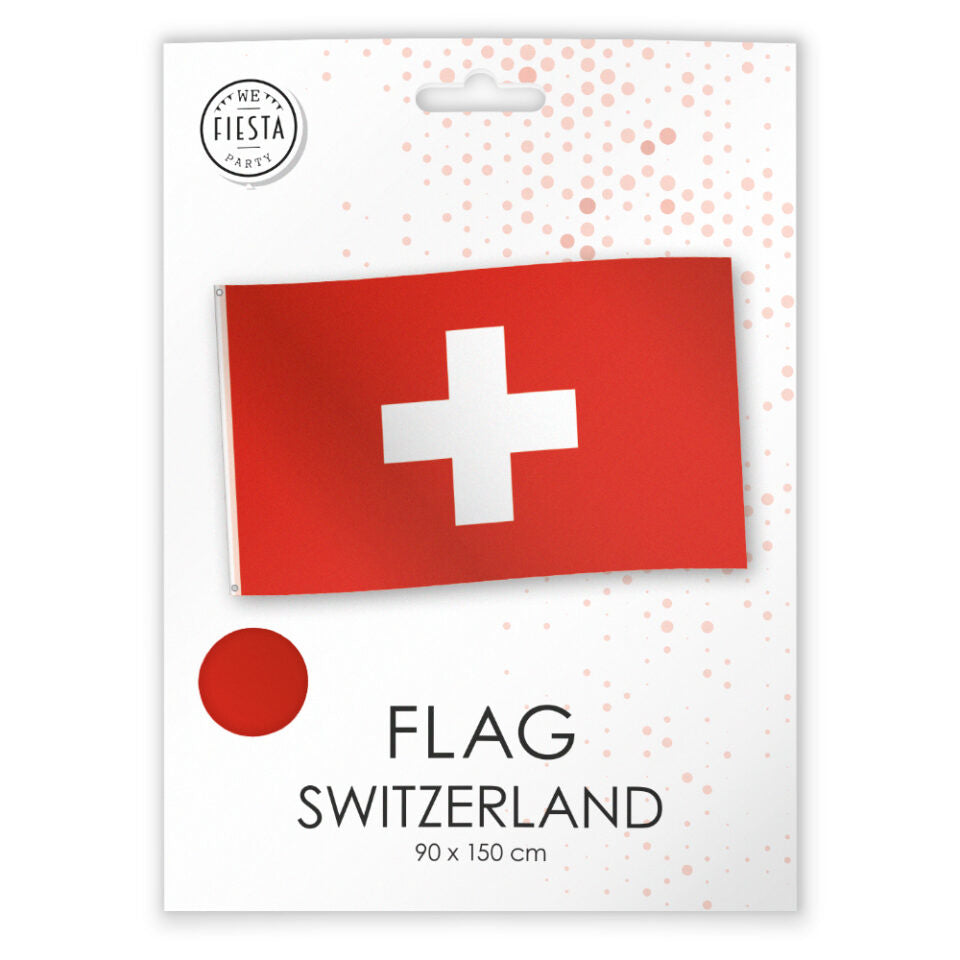 Vlag Zwitserland 1,5m