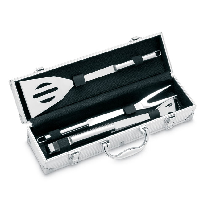GiftRetail IT3475 - ASADOR Coffret barbecue 3 pièces