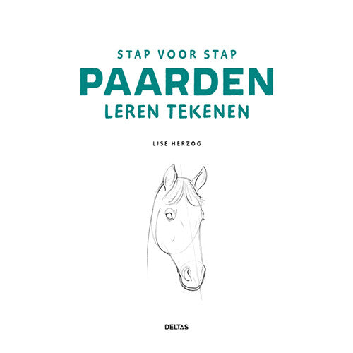 Uitgeverij deltas stap voor stap paarden leren tekenen