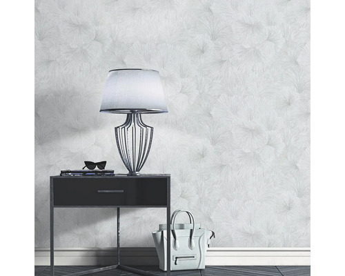 Vliesbehang 10373-31 GMK Fashion for Walls 4 Floral lichtgrijs