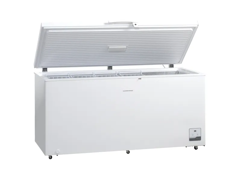Scandomestic Standard CF500WE - Kumme - bredde: 165 cm - dybde: 73.5 cm - højde: 83.5 cm - 500 liter - Klasse E - hvid