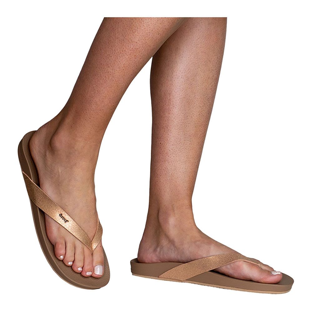 Reef CUSHION COURT - Tongs Femme rose gold