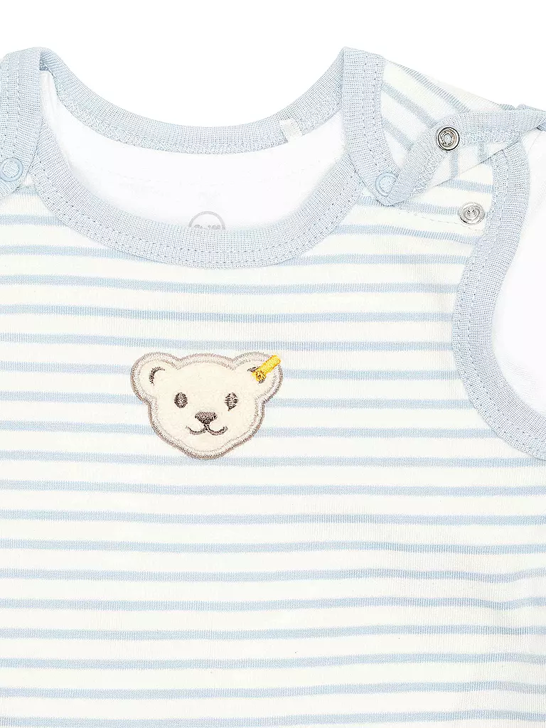 STEIFF Baby Set Strampler und Shirt hellblau